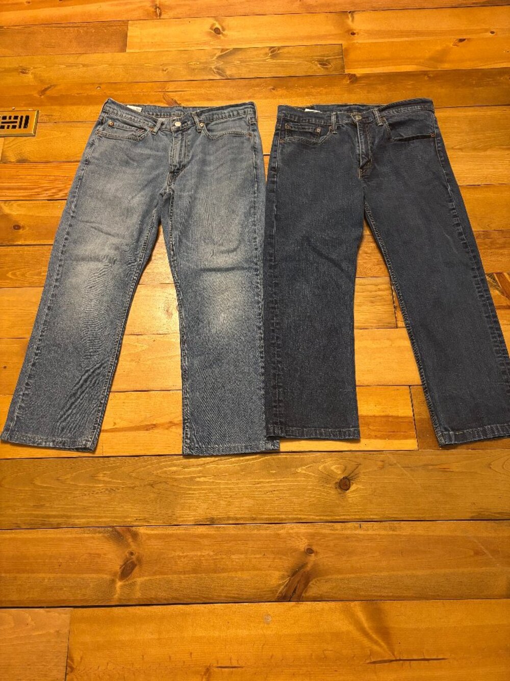 2 Pair Levi's 514's Men's 34x30